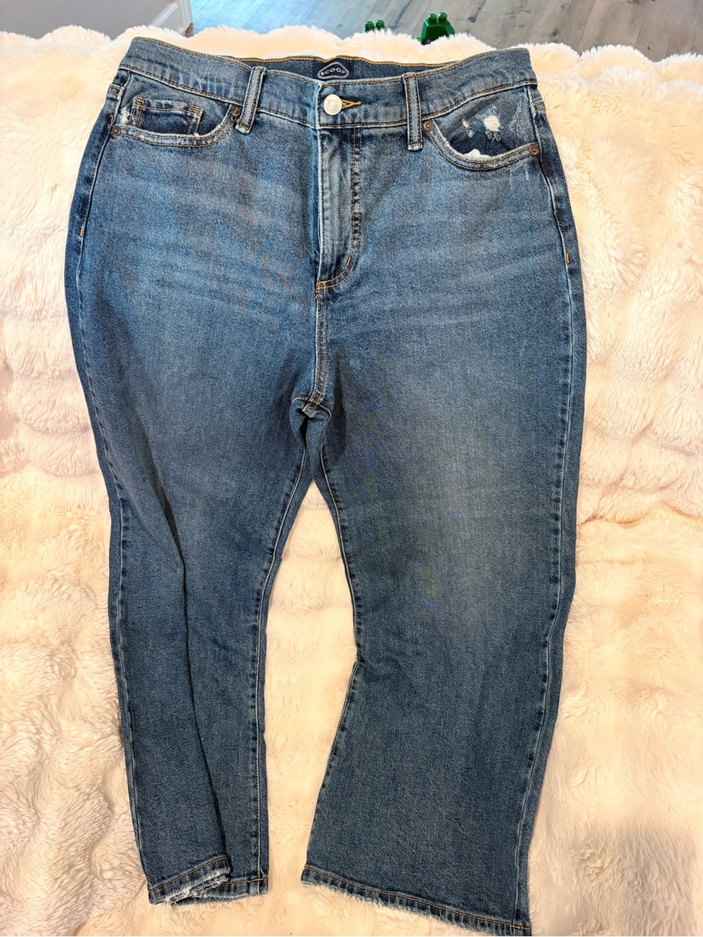 Scoop High-Rise Blue Women's Jeans